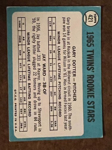 1965 Topps Baseball Singoli - Scegli la tua carta -- 371-598 -- numeri alti - Foto 105 di 357