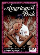 Parker Caracci 2019 Donruss  Card #AP26 USA