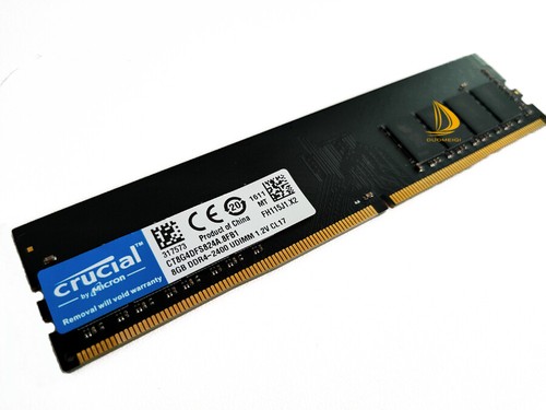 Crucial 2x 8GB 1RX8 PC4-2400T DDR4 2400Mhz 288Pin UDIMM Desktop Memory RAM - Picture 4 of 7