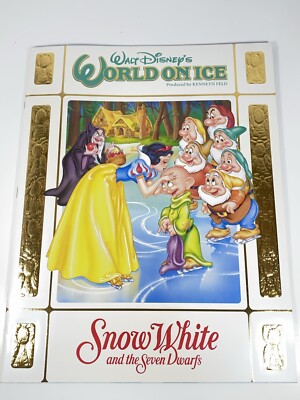 Walt Disney World On Ice Beauty and Beast 1993 & Snow White 1994