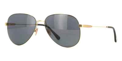 Tom Ford Porscha TF993 28A Black & Gold Metal Aviator  display picture 2