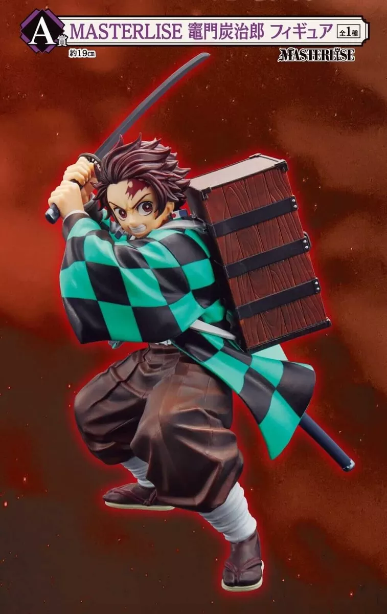 Demon Slayer figure Tanjiro Kamado MASTERLISE Ichiban kuji A BANDAI