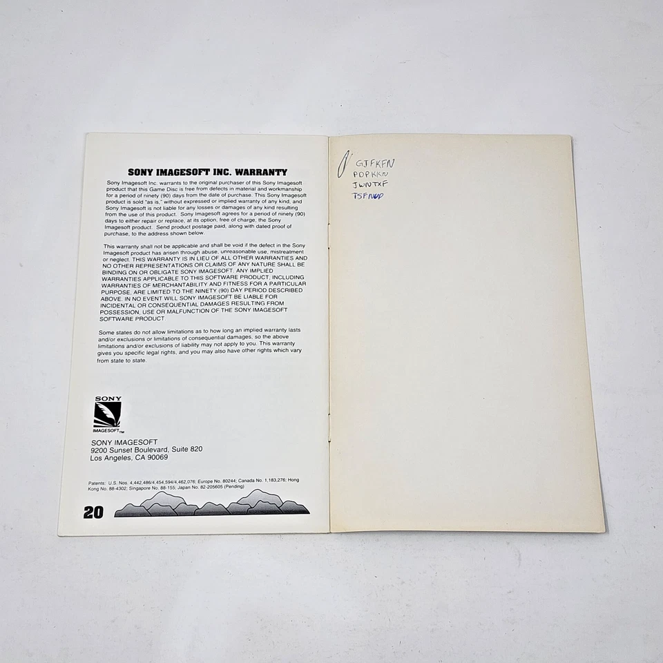 Chuck Rock (Sega CD) Instruction Manual Only - Image 3 of 3