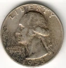 USA - 1953D - Washington ¼ $ - Silver Eagle - #14794RG