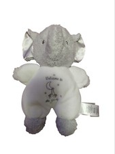 Welcome To The World Elephant Lovey Plush Rattle Little Me Soft Baby Toy w/TAG