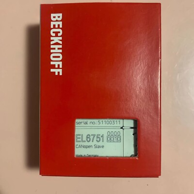 New Beckhoff PLC Module EL6751-0010