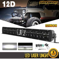 Laser 5D-PRO 22"inch LED Work Light Bar Spot Flood Driving Offroad SUV UTV ATV
