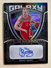 2020-21 Panini Galaxy Obsidian Brent Barry Auto /149 #GAL-BBR