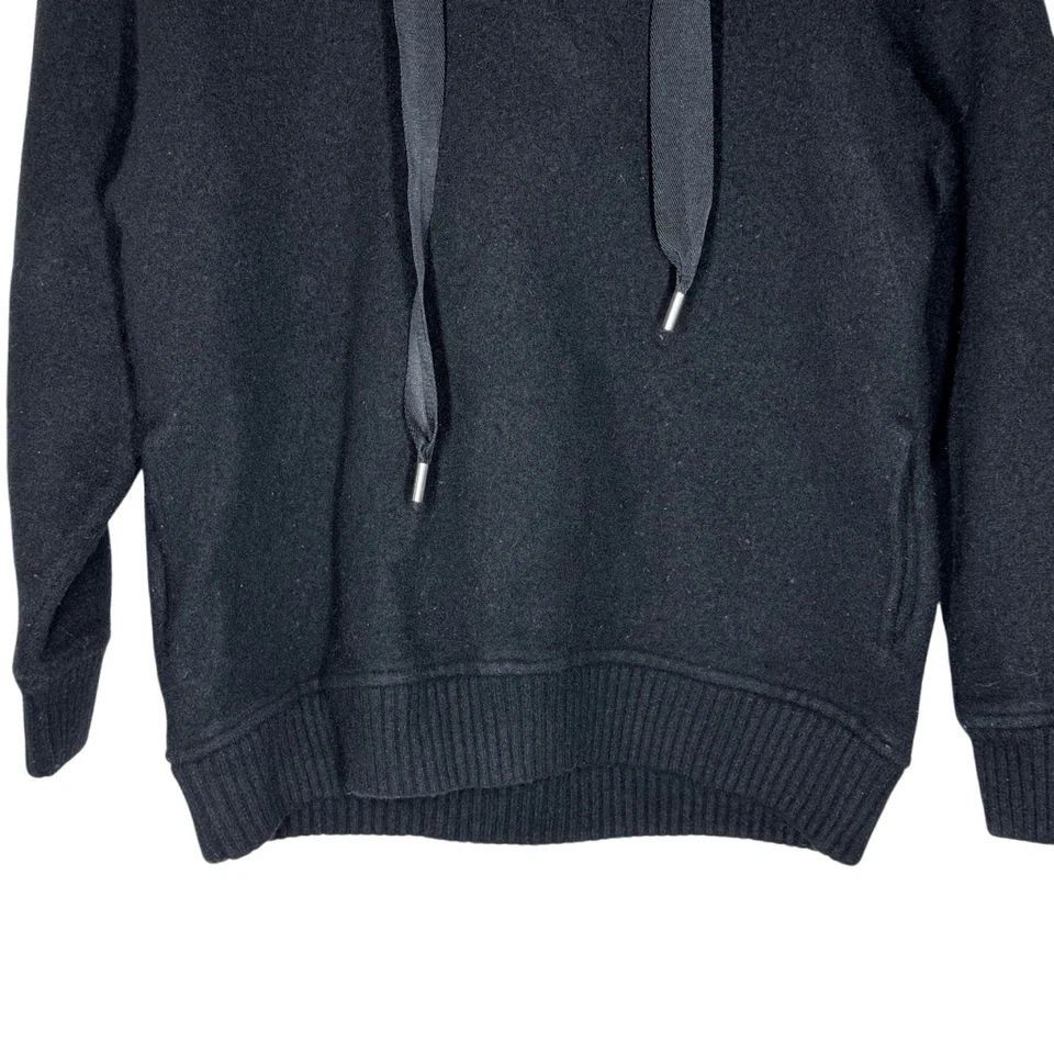 Sudadera con Capucha Marc By Marc Jacobs Negra Manga Larga Talla M Pullover Lana Foto 3 de 4