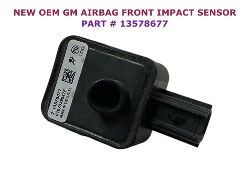 OEM NEW 2013-2019 GM Airbag Front Impact Sensor 13578677