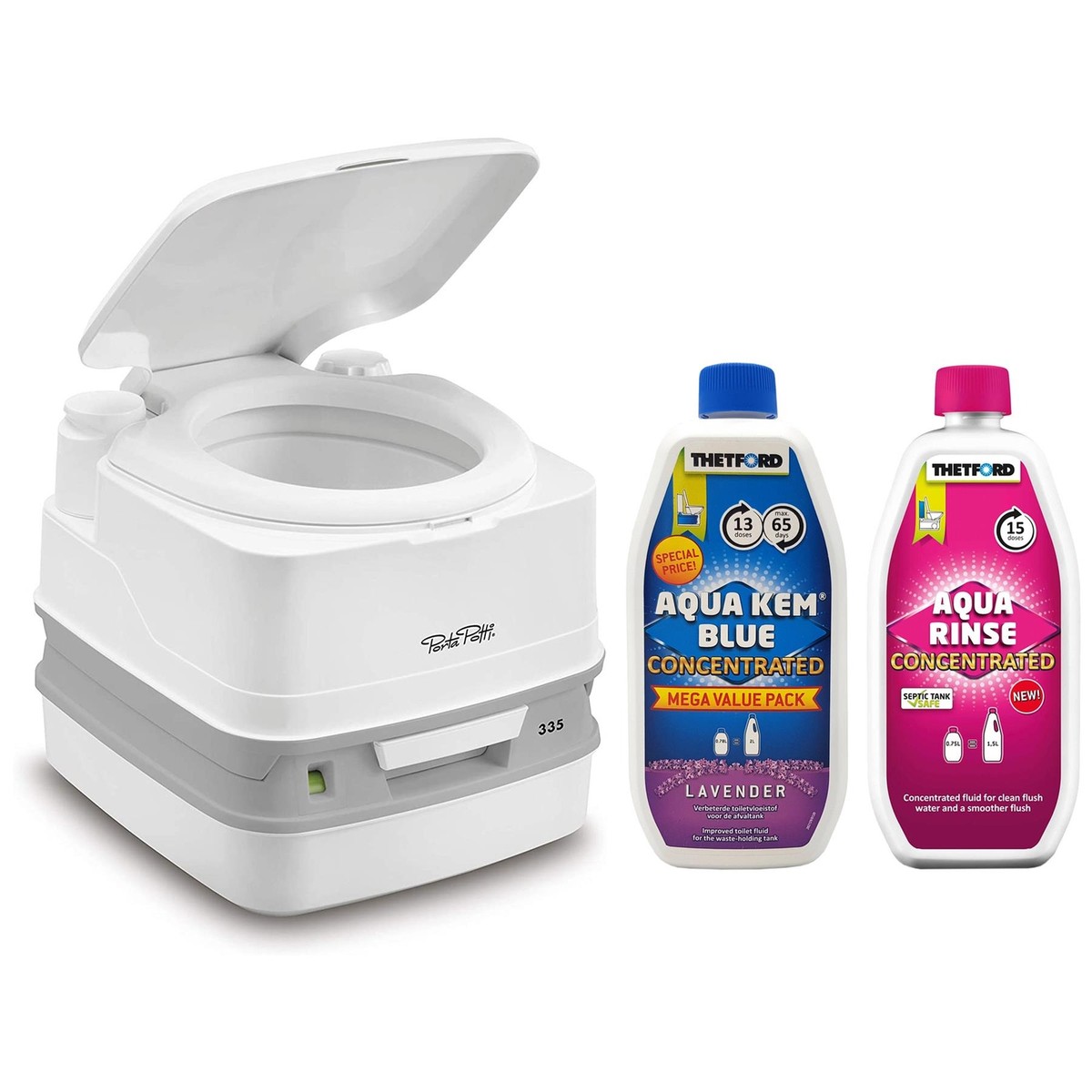 Porta Potti 335 ポータブルトイレ Porta Potti Qube 335 | Thetford Marine