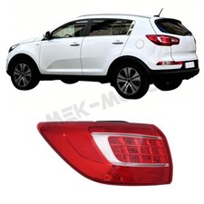 For 2011-2013 Kia Sportage Left Tail Light Outer Red Lens Wo Bulbs 924013w020 For 2011-2013 Kia Sportage Left Tail Light Outer Red Lens Wo Bulbs 924013w020