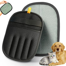 Pet Hair Removal Glove for Cat  Dog,Resuable Five-Finger Electrostatic Magic Br