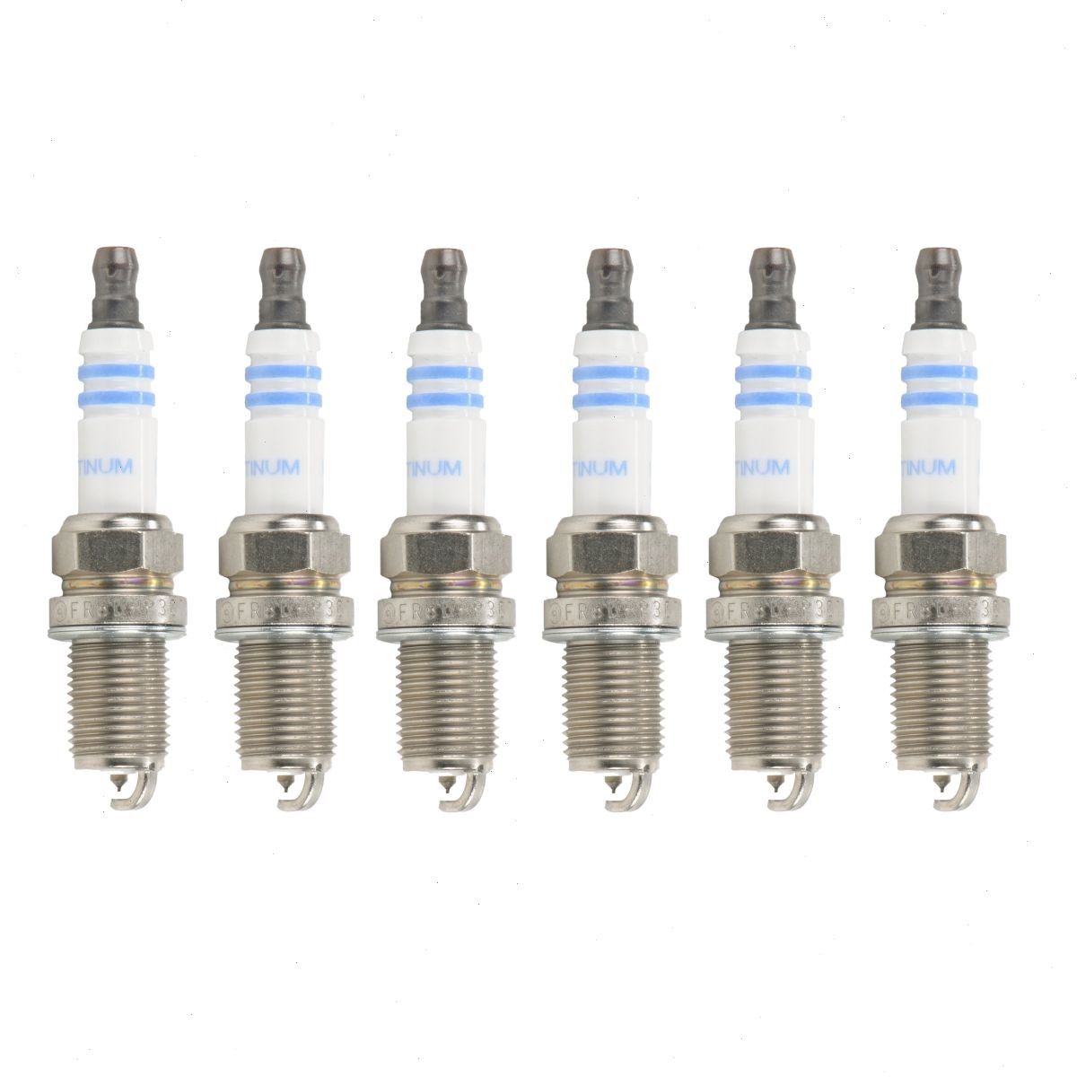 6 pc Bosch Platinum Spark Plugs for 1992-1993 Volkswagen Corrado 2.8L V6 uz