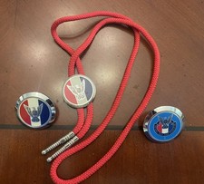 Eagle Scout Bolo And Neckerchief Slide Lot Boy Scout NESA BSA Scarf 
