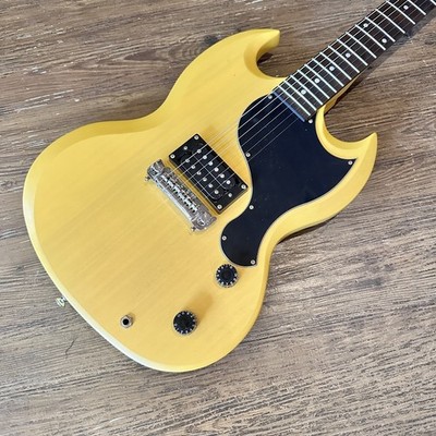 Epiphone by Gibson LIMITED MODEL SG Junior TV Yellow From Japan