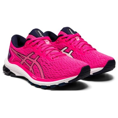 ASICS Women's GT-1000 9 Trail Running Shoe, 6.5 US, Pink GLO/Peacoat, MSRP $130