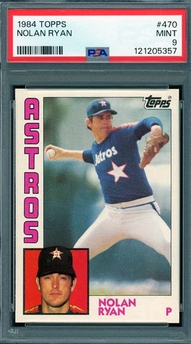 1984 Topps # 470 Nolan Ryan HOF PSA 9 Mint Astros Rangers (121205357)