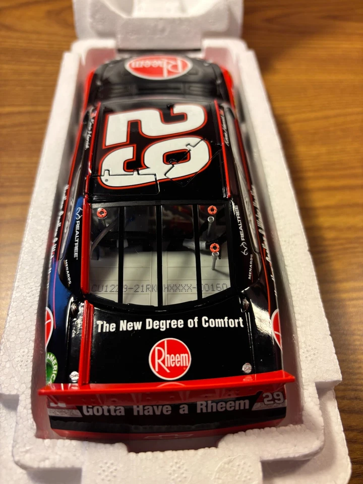 Kevin Harvick #29 2012 Rheem Impala, #160 de 877, como nuevo en caja Foto 3 de 3