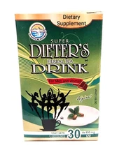 Super Dieter's Herbal Tea Drink 30Caps Supplement 