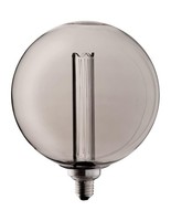 Lampe LED Globo XL Rauchglas E27 4W 2000K 170Lm Ø20X24,1 Cm