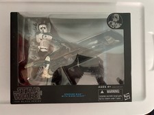 Star Wars The Black Series Speeder Bike Vehicle With Biker Scout Action Figure