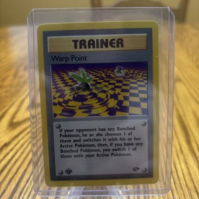 1st Edition Warp Point 126/132 - Gym Challenge