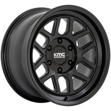 One 17x8.5 Kmc Km446 Mesa Forged Monoblock 6x135 0 Satin Black Wheel Rim 87.1