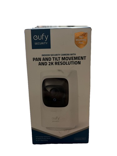 eufy T8414J21 Wi-Fi Pan and Tilt Mini Indoor Security Camera - White