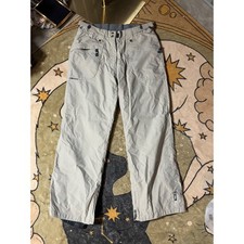 RIDE Snowboards Cell Active Womens Snow Pants Winter Sportswear Beige