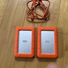 2x LaCie 2TB Rugged Mini Portable External Hard Drive USB-C 01