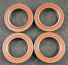 4-Pack! DT Swiss 6802 RS 15mm x 24mm x 5mm IJK Japan Cartridge Bearing MSRP $60