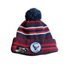 Houston Texans New Era NFL Football Team Sport Knit Pom Pom Winter Hat NEW