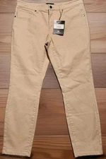 NWT Under 510 Jeans Men Garment Dyed Stretch Jeans Size 31x26 Khaki 