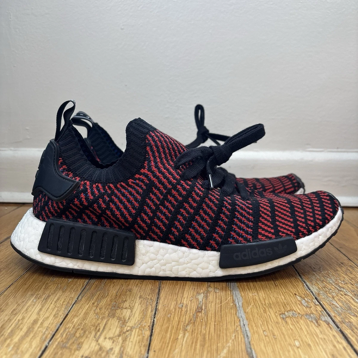 Adidas Nmd Nmd_r1 Stlt Primeknit Shoes Sale Adidas NMD_R1 STLT Primeknit  'Cloud White' Men's Size