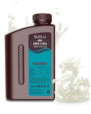 SUNLU 1000G ABS Like Resin for 3D Printer, 405nm UV Curing M-1000g, 1kg-clear