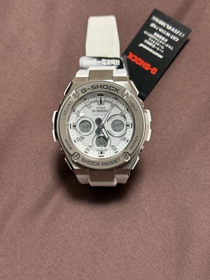 【新品・未装着品】G-SHOCK 　GST-W310-7AJF G-SHOCK GST-W310-7AJF White Shock Resistant Digital Watch