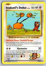 Imakuni?Pokemon Doduo 112/108 Segreto Raro Evoluzioni Giocato Leggermente