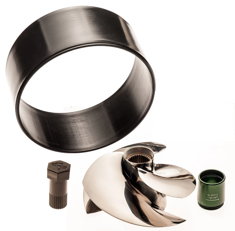 Impulsor Solas Sea Doo 300 HP con anillo de desgaste y herramienta 13/18 RXPX RXTX GTX 2016-2023 Foto 2 de 2