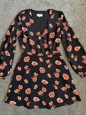 Jack Wills Womens Summer Floral Pattern Dress Size 8 