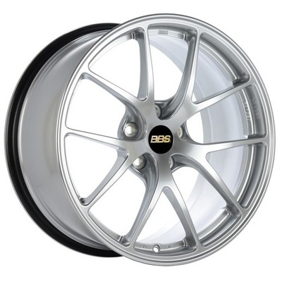 BBS RIA006DS RI-A 18x10.5 Diamond Silver 1-Piece Forged 5-Spoke Wheel 5x114.3 ET