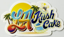 Jungle Boys “LA Kush Cake” Sticker Florida Dispensary Strain Decal – New