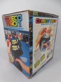 Genuine ColecoVision Console Bundle + 5 Games Controllers Cables IN BOX - WORKS
