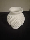 Vintage Hobnail White Milk Glass Bowl Decorative Dish