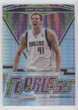 2020-21 Panini Prizm Fearless Hyper Prizm Dirk Nowitzki #17 HOF 4l3