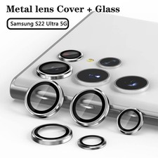 Film For Samsung Galaxy S22 Ultra Camera Lens Protectors 1 Set Tempered Glass