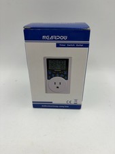 Programmable Digital Timer Outlet 15A 1800W Plug-in 3-Prong Auto ON/OFF