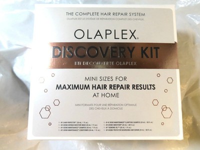 OLAPLEX DISCOVERY KIT HAIR REPAIR SYSTEM  BRAND NEW  AUTHENTIC 8pc NIB mini size