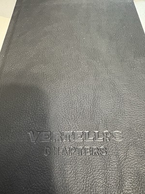 Vertell?s Chapters Journal Black Cover- Daily Reflection Journal For Mindfulness