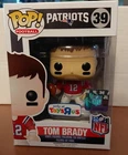 Funko POP! NFL Tom Brady #39 New England Patriots White Jersey Vaulted W/Helmet